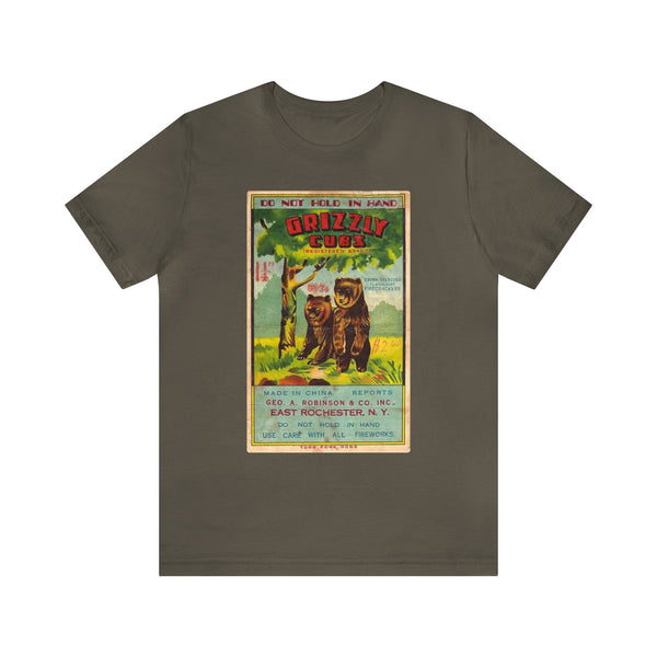Grizzly Cubs Firecrackers Unisex Tee