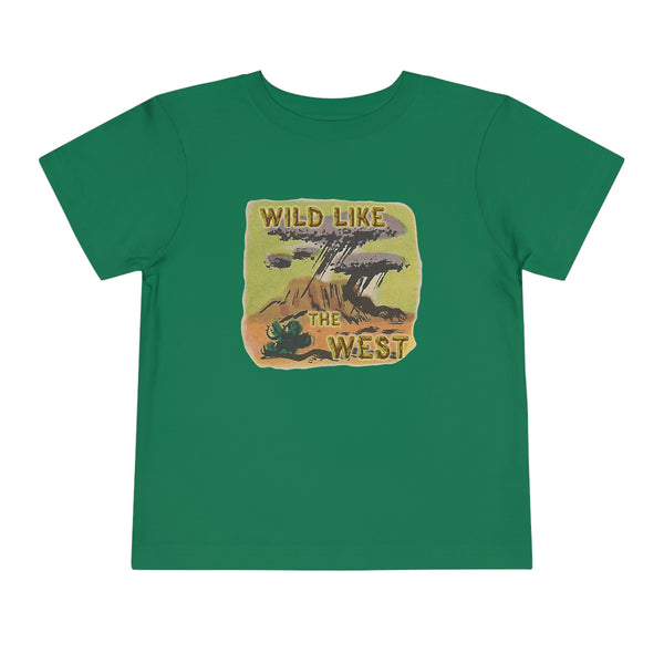 Wild Like the West Toddler Short Sleeve Tee