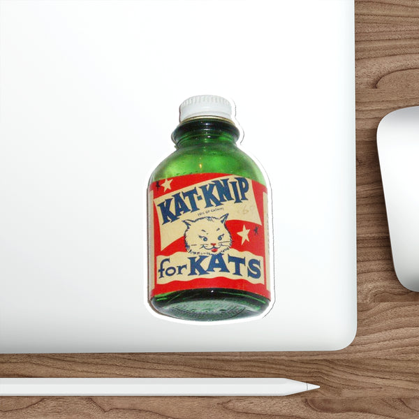Kat-Knip for Kats Die-Cut Sticker