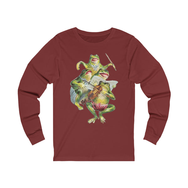 Frog Band Unisex Jersey Long Sleeve Tee