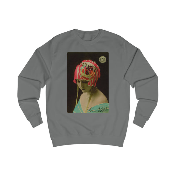 Woman Flapper Unisex Sweatshirt.