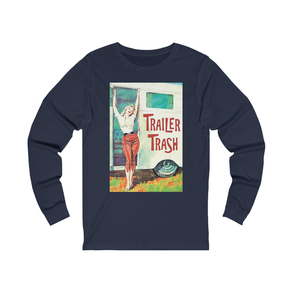Trailer Trash Jersey Long Sleeve Tee