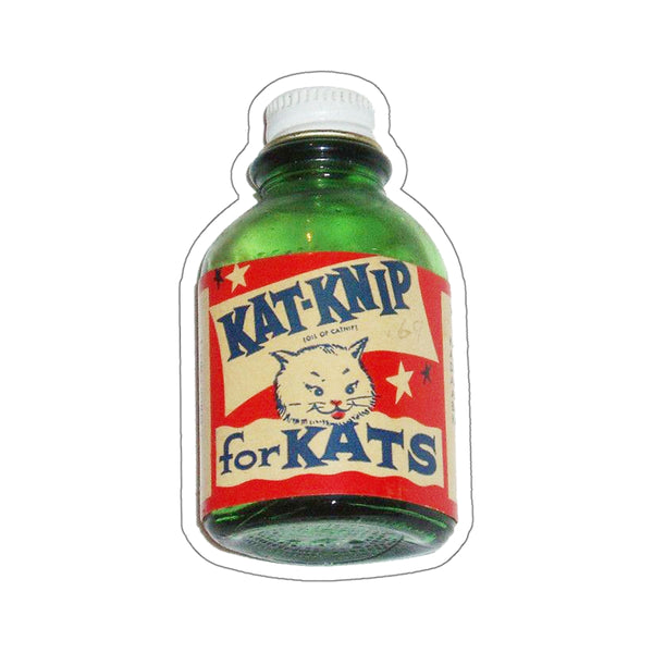 Kat-Knip for Kats Die-Cut Sticker