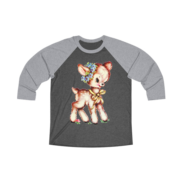 Sweet Brown Fawn Raglan Tee