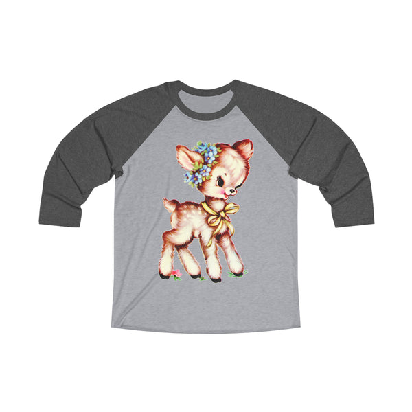 Sweet Brown Fawn Raglan Tee