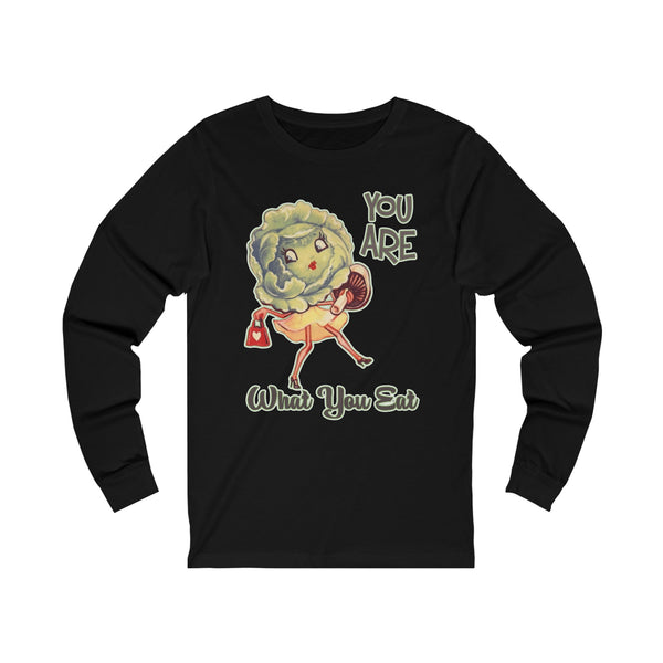 You Are What You Eat Unisex Jersey Long Sleeve Tee