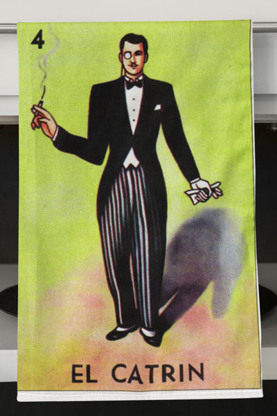 El Catrin Retro Organic Kitchen Towel