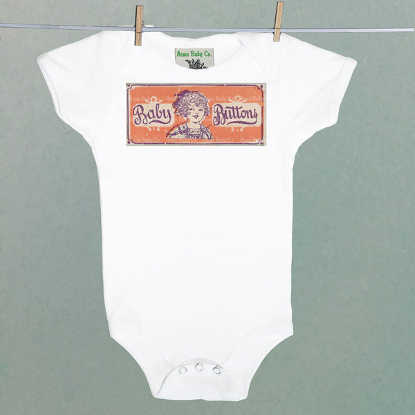 Baby Buttons One Piece Baby Bodysuit