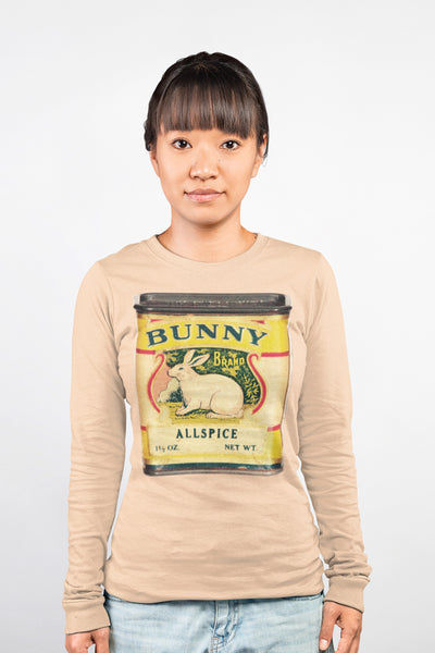 Bunny Allspice Unisex Long Sleeve Tee