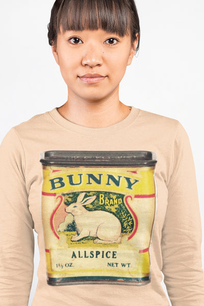 Bunny Allspice Unisex Long Sleeve Tee
