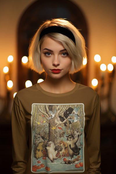 Winter Wonderland Friends Jersey Long Sleeve Tee