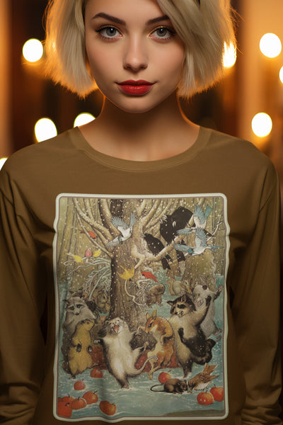 Winter Wonderland Friends Jersey Long Sleeve Tee