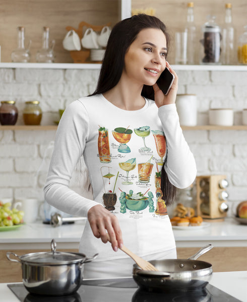Tiki Drinks Unisex Jersey Long Sleeve Tee