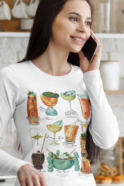 Tiki Drinks Unisex Jersey Long Sleeve Tee