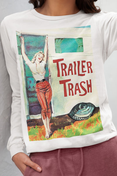 Trailer Trash Jersey Long Sleeve Tee