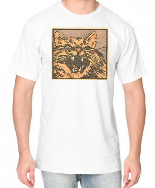 Meow Kitty Cat Adult Organic Shirt