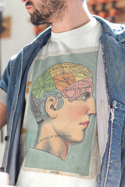 Anatomy Head Adult Organic Shirt