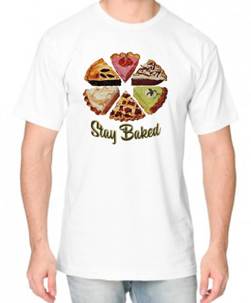 Stay Baked Pie Adult Organic Shirt