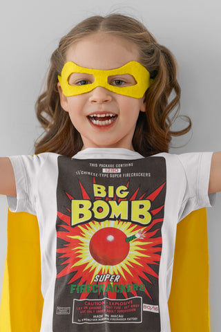 Big Bomb Firecrackers Children's Shirt