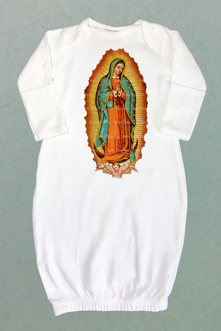 Virgin De Guadalupe Sacque Gown