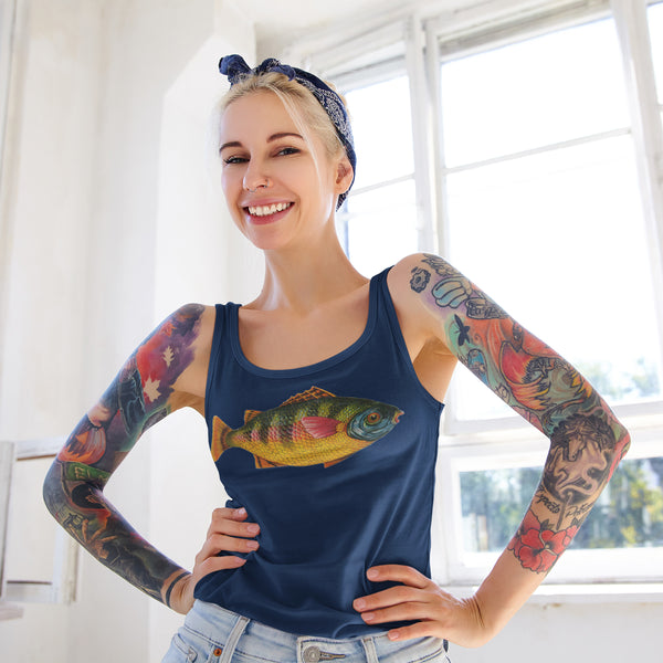 Colorful Fish Racerback Tank