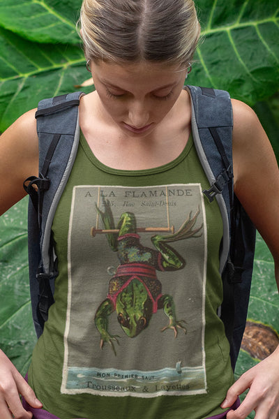 Acrobat Frog Women's Racerback Tank