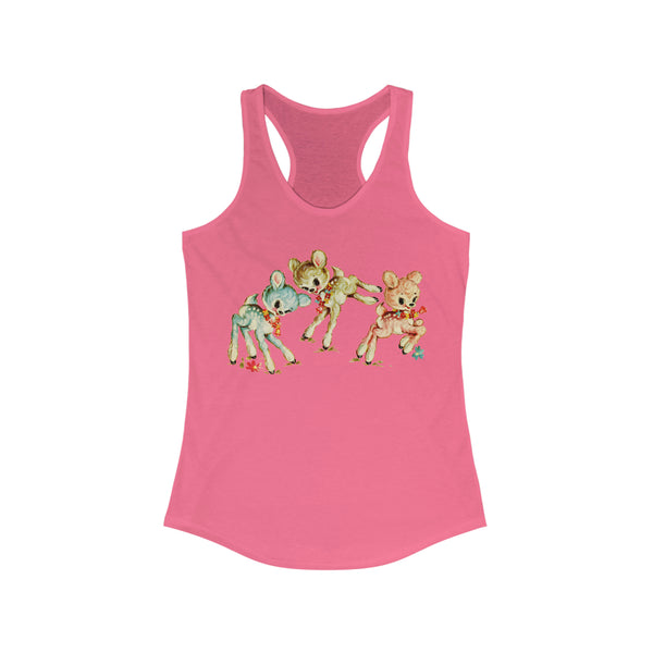 Pastel Deer Racerback Tank