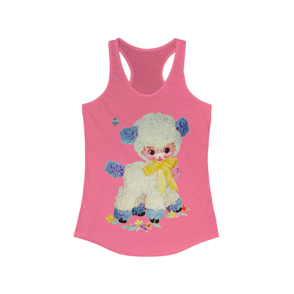 Kitschy Lamb Racerback Tank