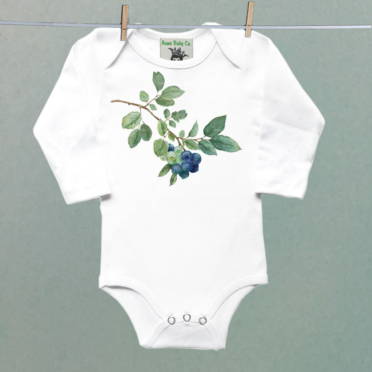 Blueberry onesie outlet