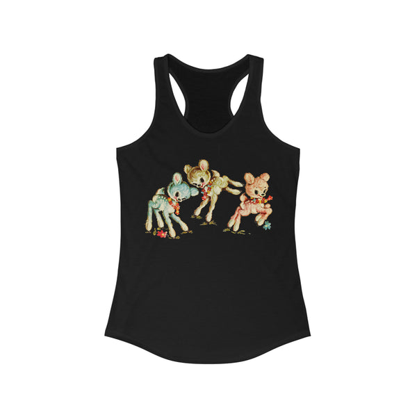 Pastel Deer Racerback Tank
