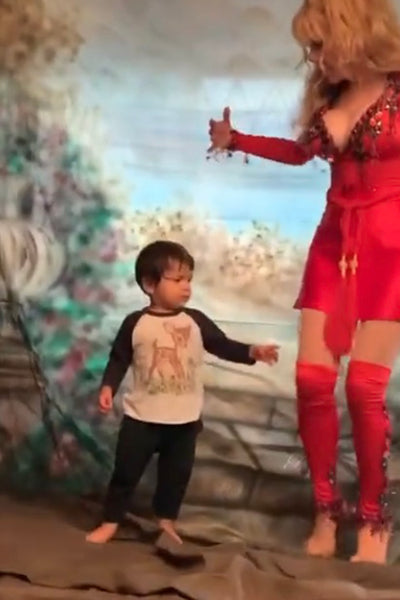 Woodland Retro Baseball Children's Raglan Shirt