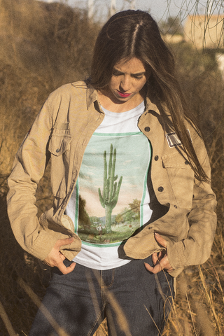 Giant Cactus Adult Organic Shirt