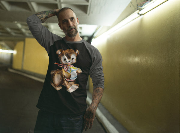 Honey Bear Unisex Raglan Tee