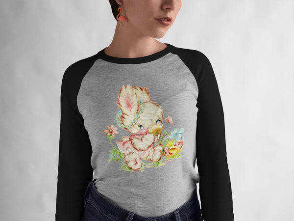 Bunny Girl Raglan Tee