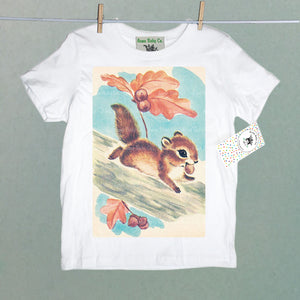 Buddy Squirrel Organic Children's Shirt