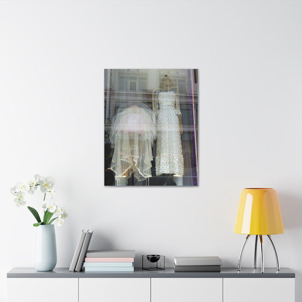 Window Shopping Canvas Gallery Wrap