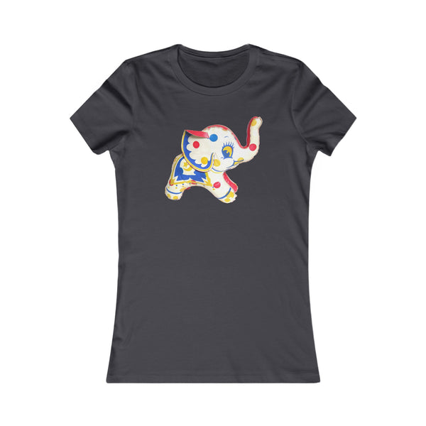 Vintage Circus Elephant Toy Women's Tee