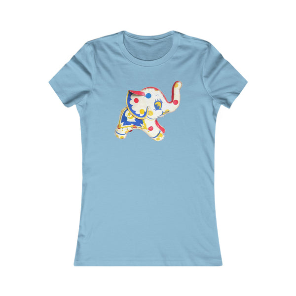 Vintage Circus Elephant Toy Women's Tee