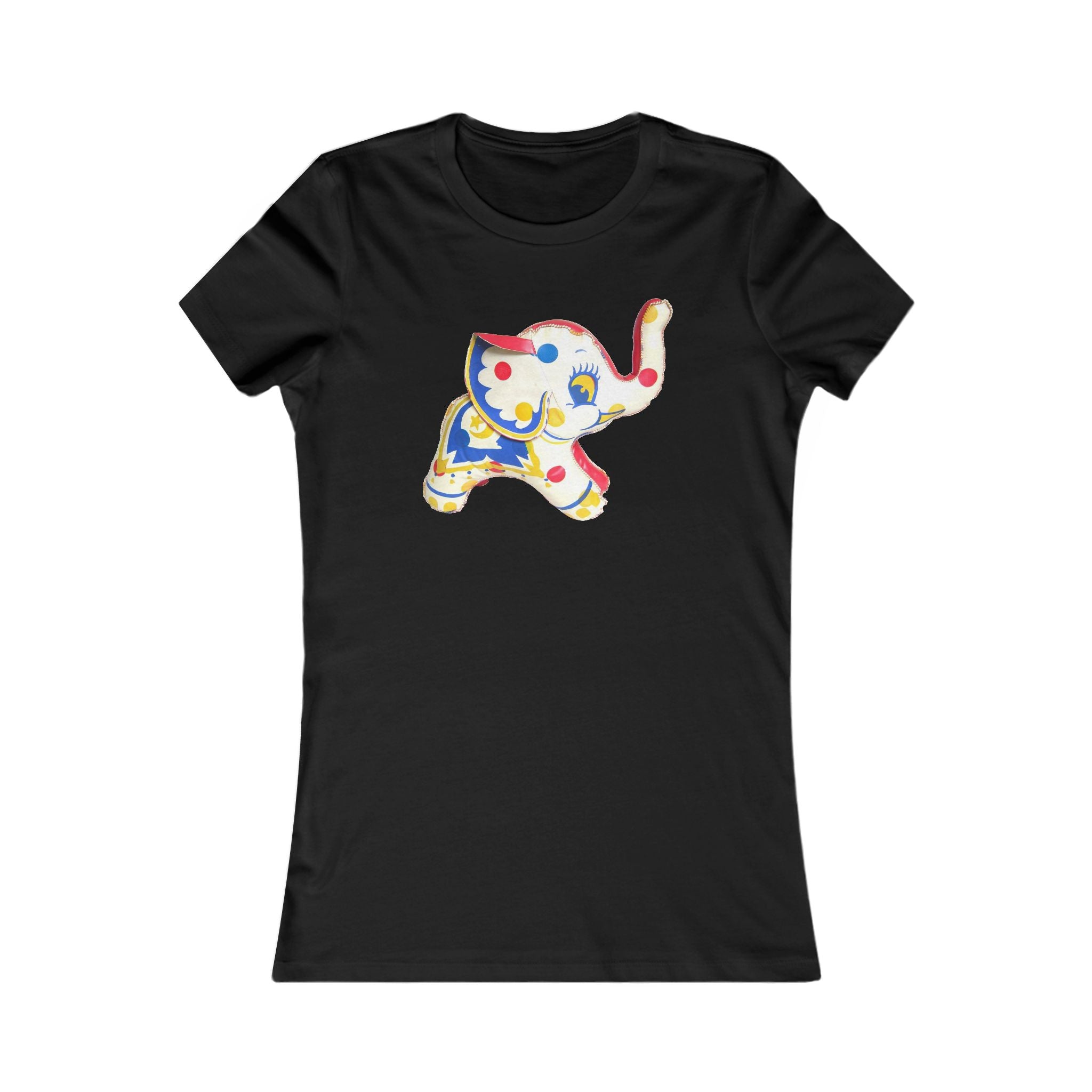 Vintage Circus Elephant Toy Women's Tee