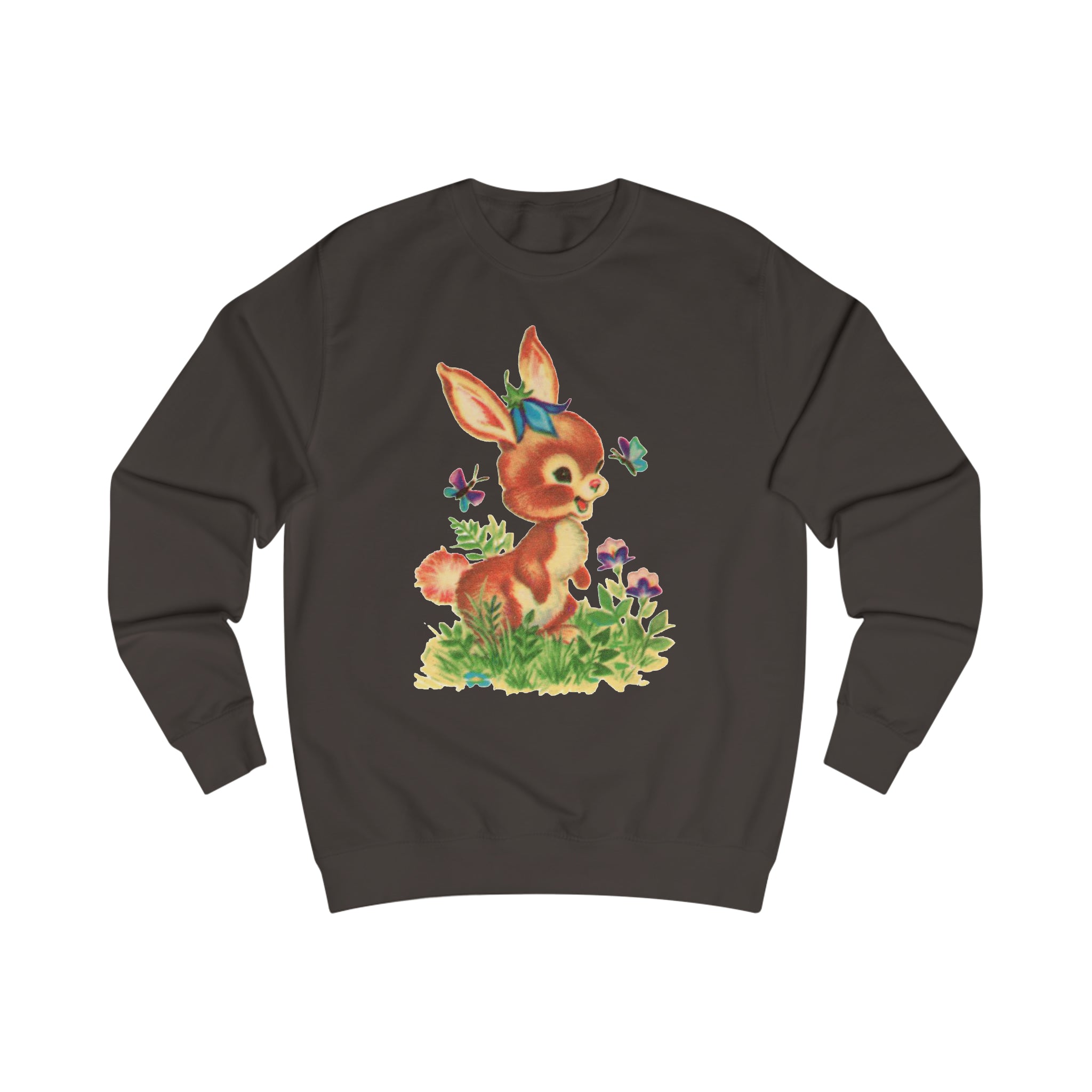 Springtime Bunny Rabbit Unisex Sweatshirt