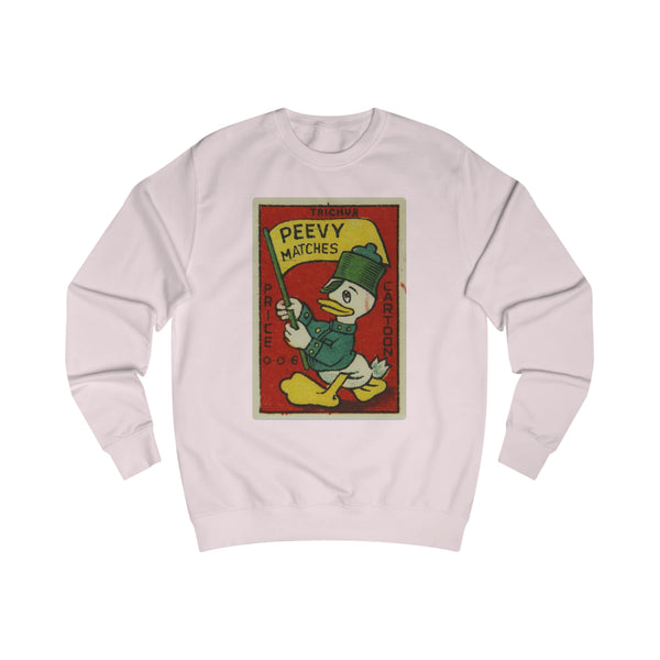 Peevy Duck Matches Unisex Sweatshirt