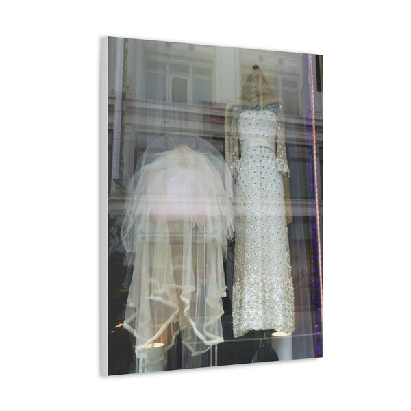 Window Shopping Canvas Gallery Wrap