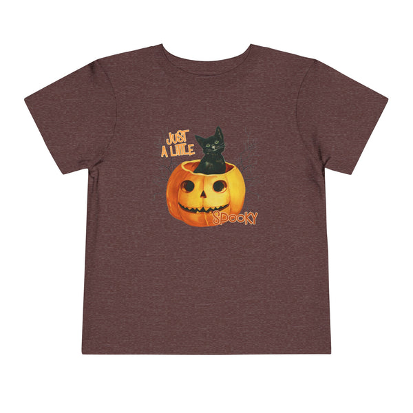 Just A Little Spooky Toddler Short Sleeve Tee