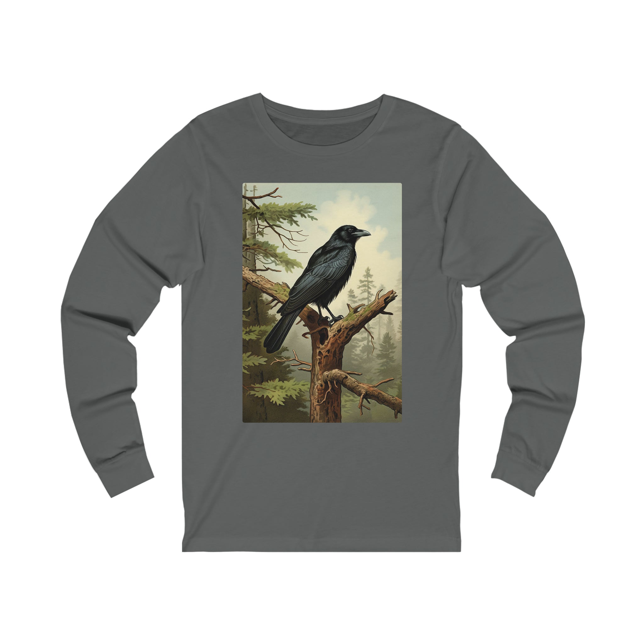 Beautiful Crow Unisex Jersey Long Sleeve Tee