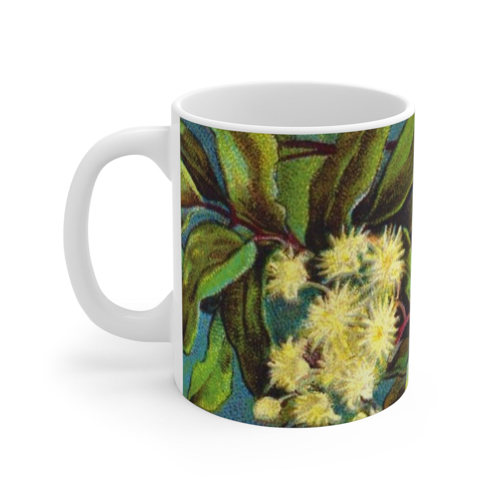 Pretty Flower Vine' Travel Mug