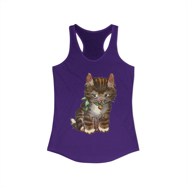 Mischievous Kitty Racerback Tank