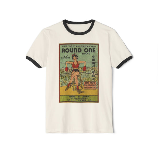 Round One Unisex Cotton Ringer T-Shirt