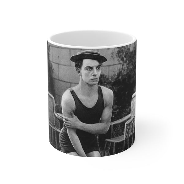Bathing Buster Keaton Cheeky Coffee Mug