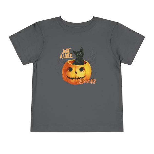 Just A Little Spooky Toddler Short Sleeve Tee