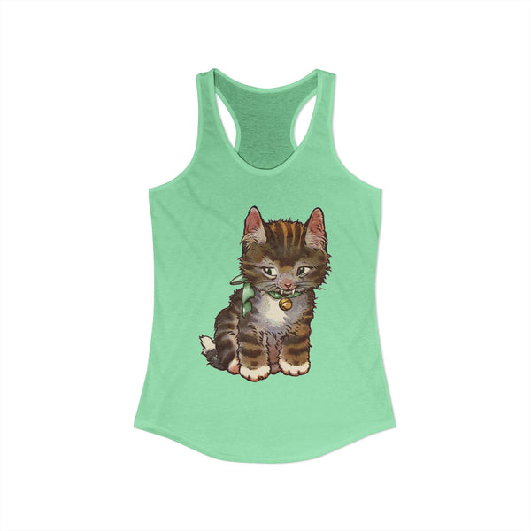 Mischievous Kitty Racerback Tank